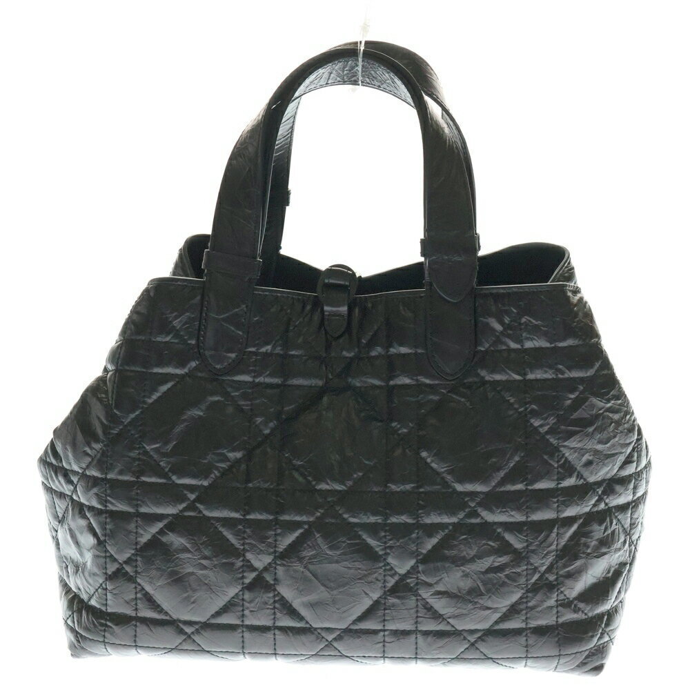 Dior Christian Black Handbag Toujours Calfskin Cannage